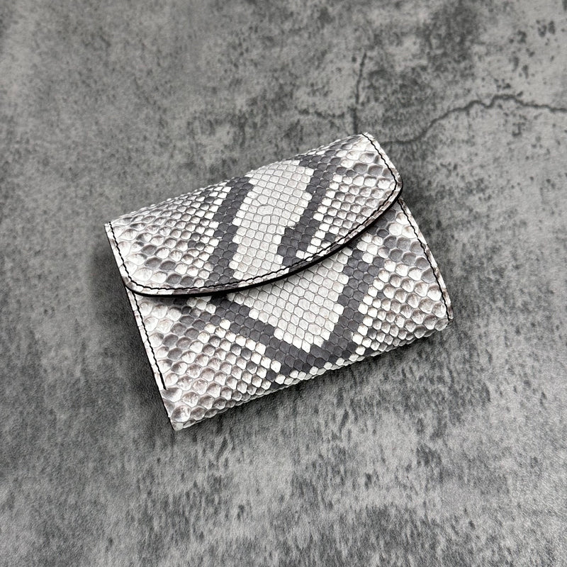 パイソン 三つ折り財布 8214 - M.NATURAL/マットナチュラル