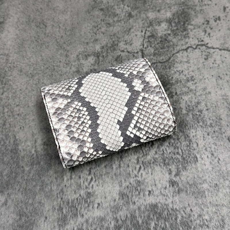 パイソン 三つ折り財布 8214 - M.NATURAL/マットナチュラル