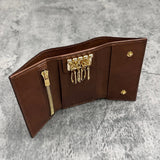 クロコダイル ４連キーウォレット 8215 - BROWN/ブラウン