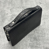 ポロサスのダブルファスナー長財布