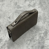 ポロサスのダブルファスナー長財布