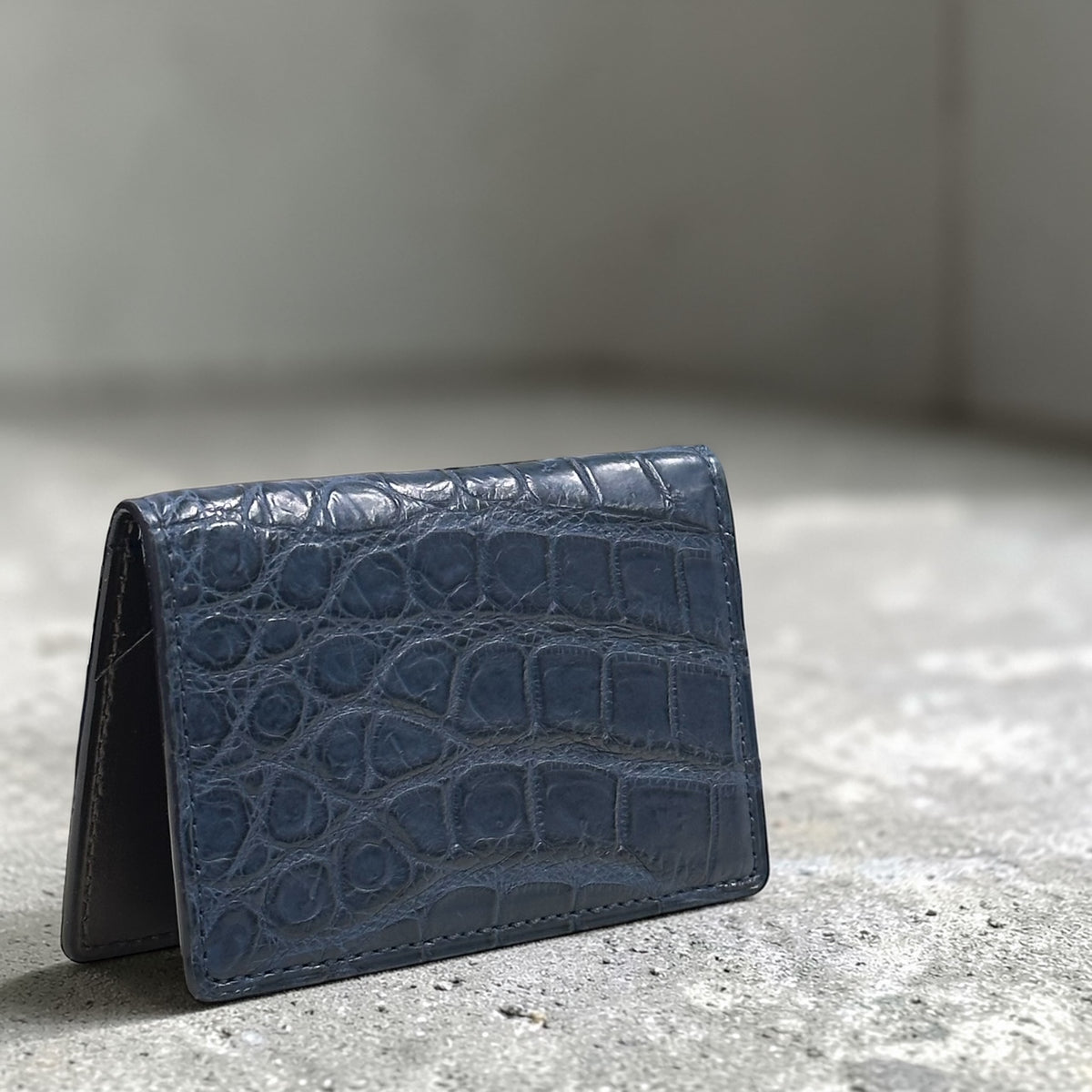 クロコダイル カード入れ (名刺入れ) ワニ革 本革 メンズ レディース