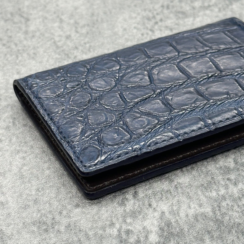 クロコダイル カード入れ (名刺入れ) ワニ革 本革 メンズ レディース