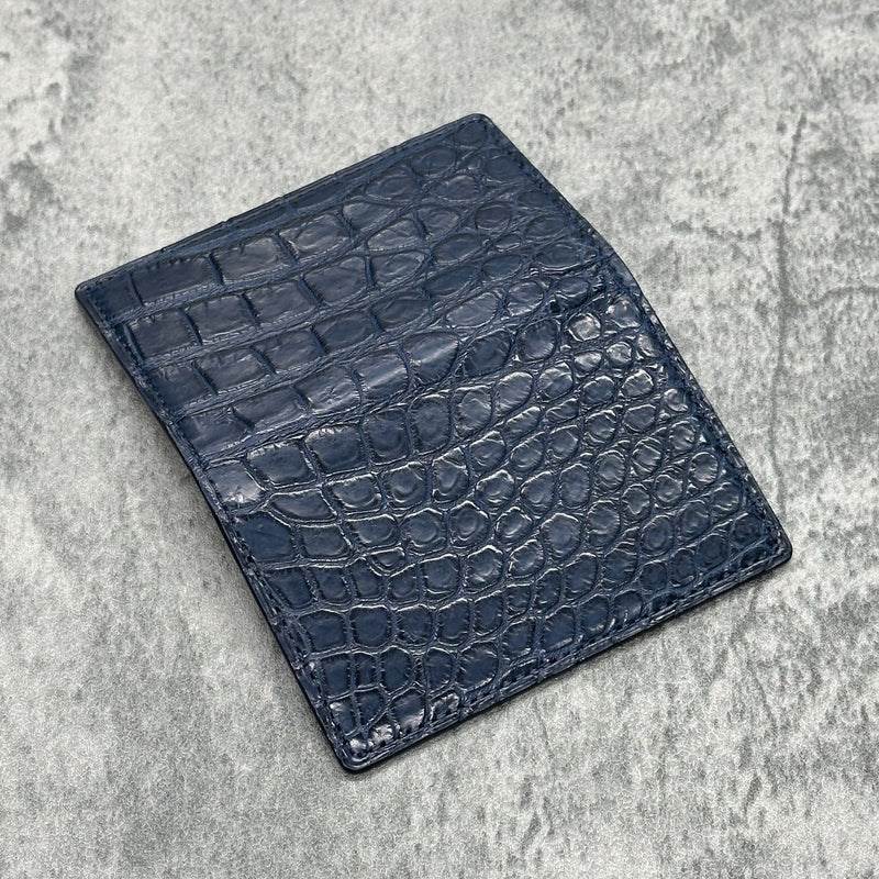 クロコダイル カード入れ (名刺入れ) ワニ革 本革 メンズ レディース