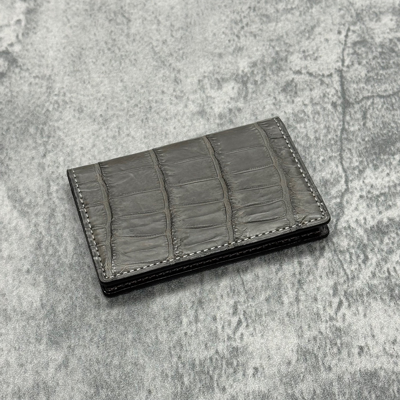 クロコダイル カード入れ (名刺入れ) ワニ革 本革 メンズ レディース