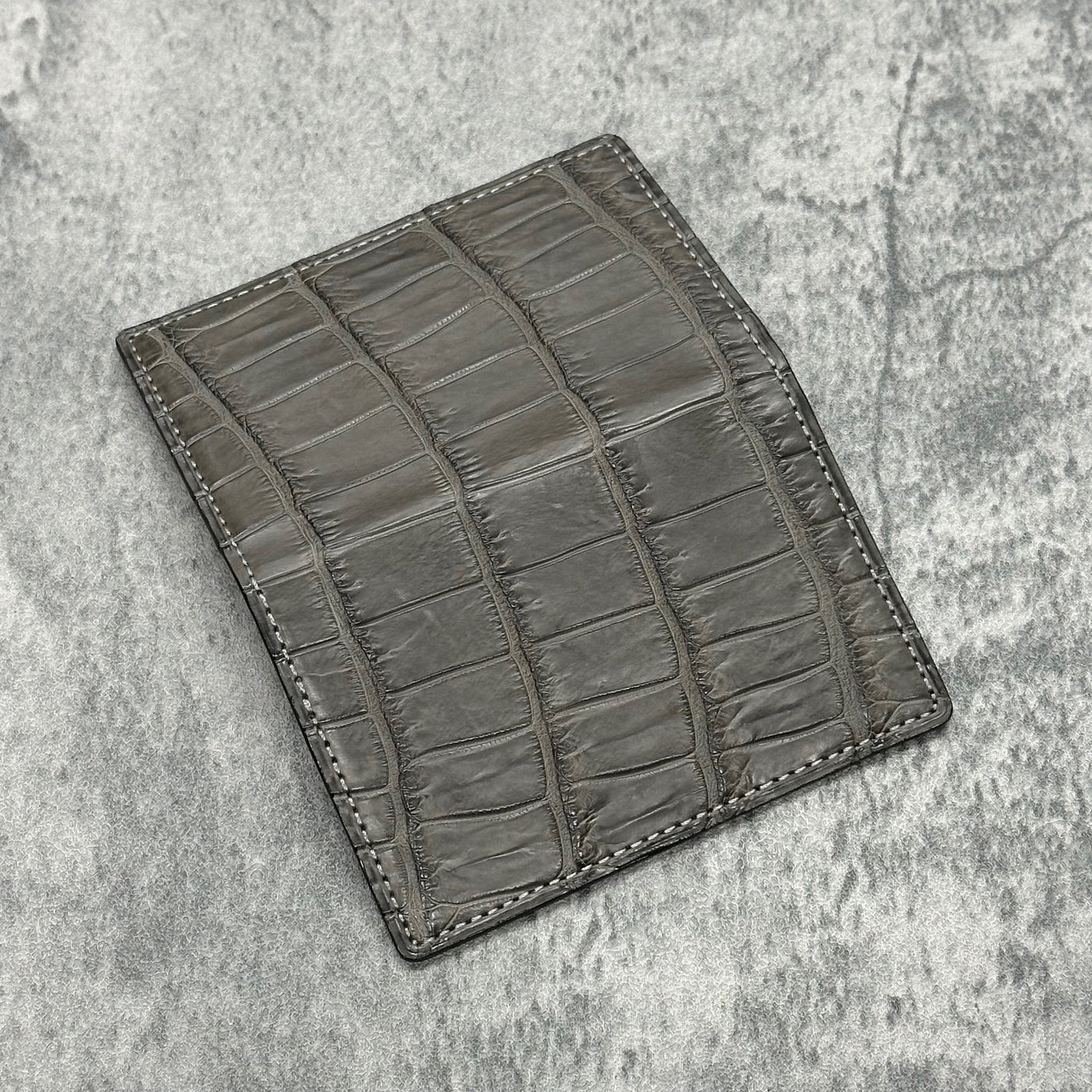 クロコダイル カード入れ (名刺入れ) ワニ革 本革 メンズ レディース