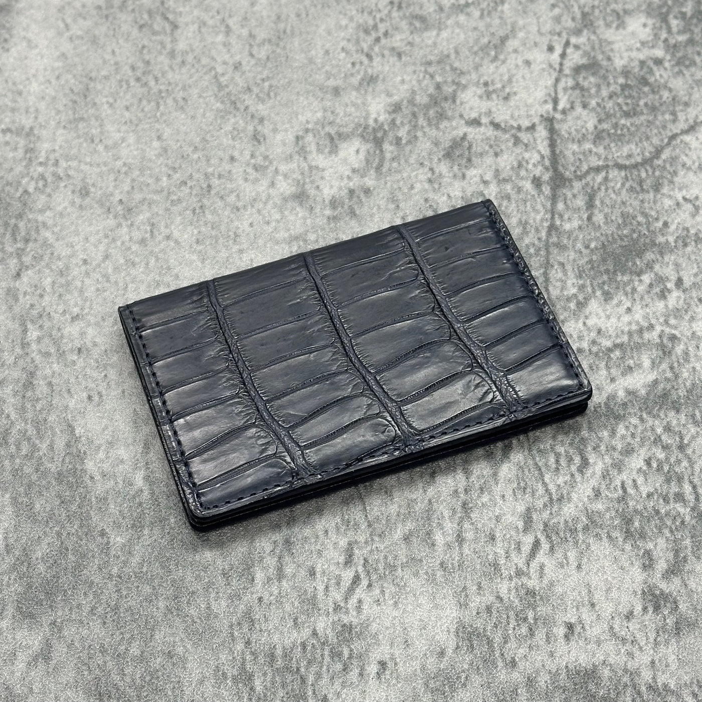 クロコダイル カード入れ (名刺入れ) ワニ革 本革 メンズ レディース