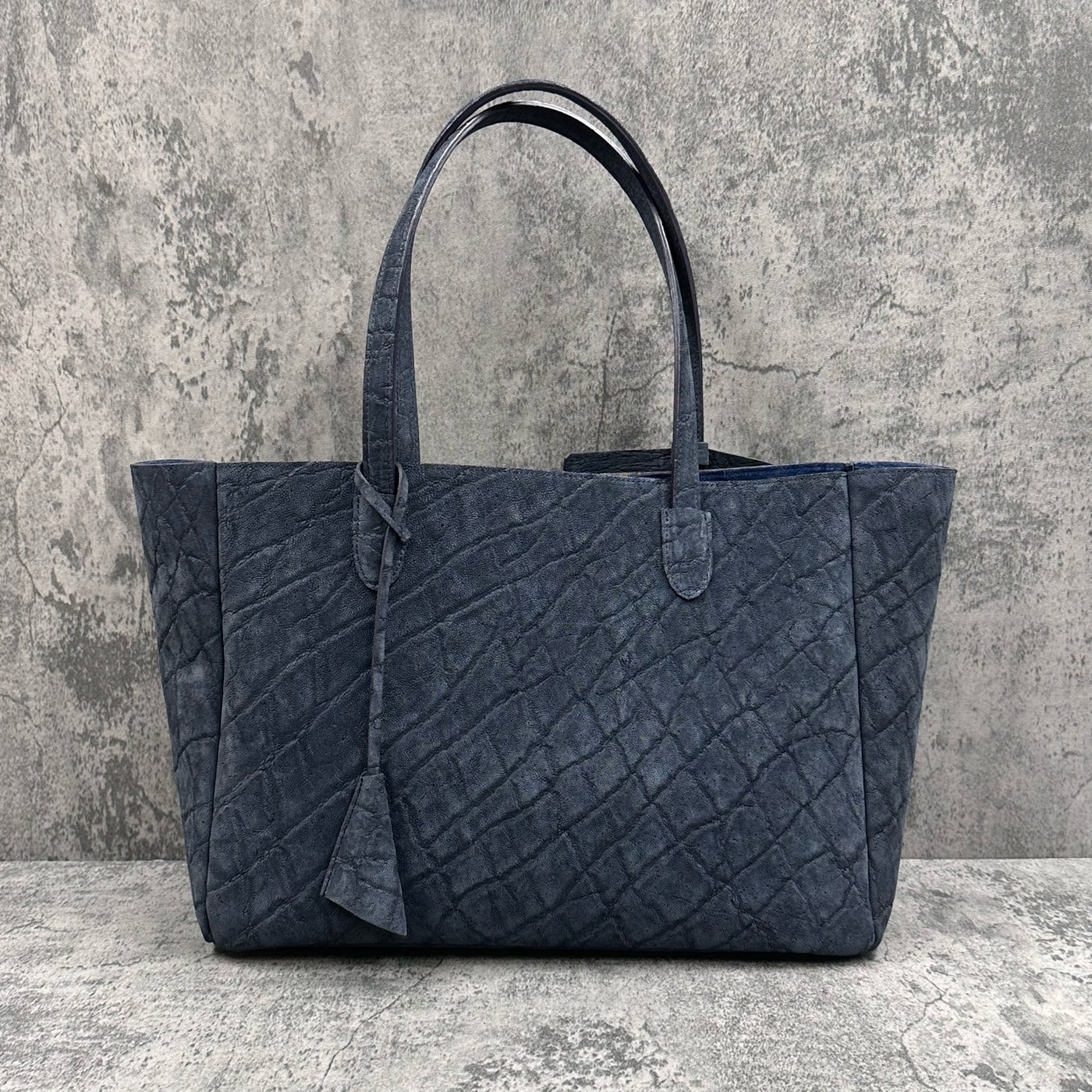 エレファント トートバッグ BILBAO - NAVY/ネイビー – Le'sac