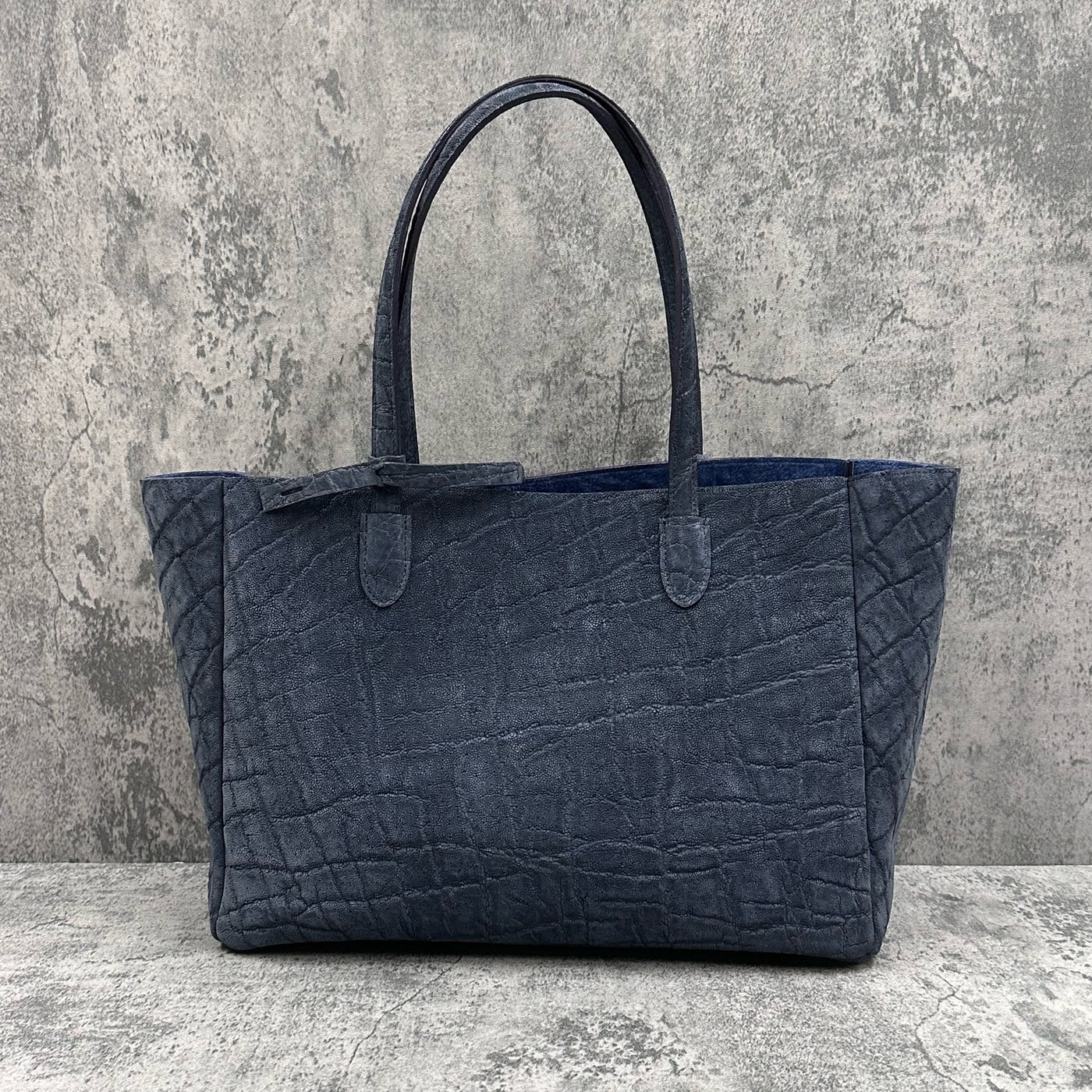 エレファント トートバッグ BILBAO - NAVY/ネイビー – Le'sac