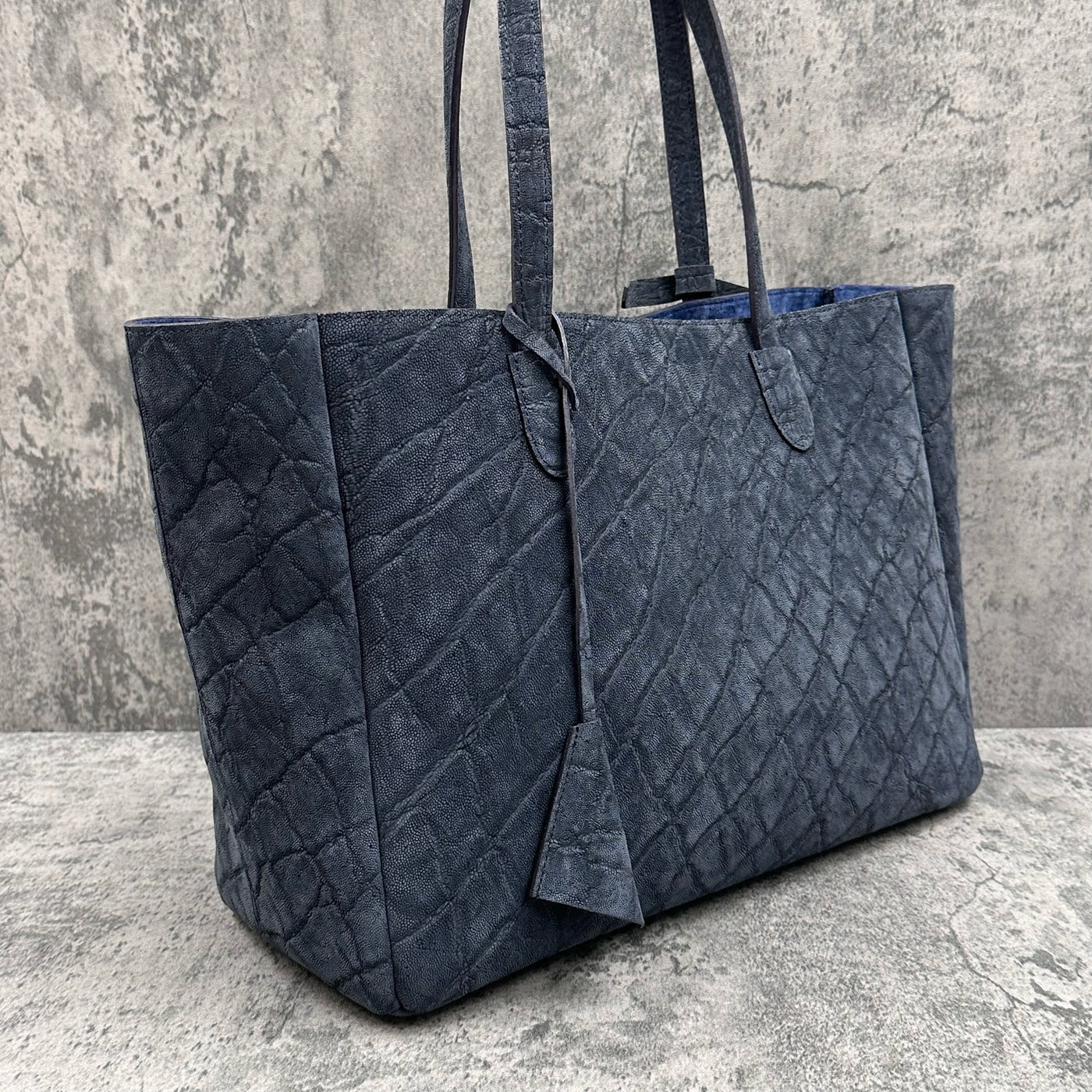 エネベイク　トートバック　ネイビー アーペーセー (アー・ペー・セー) トートバッグ バッグ レディース