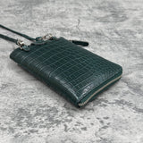 クロコダイル スマホショルダー CAPRI - GREEN/グリーン