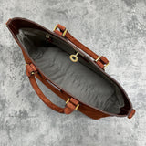 象革のトートバッグ