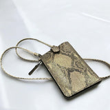 パイソンのスマホショルダー