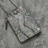 パイソンのスマホショルダー