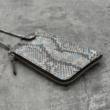 パイソンのスマホショルダー