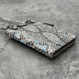 パイソンのスマホショルダー