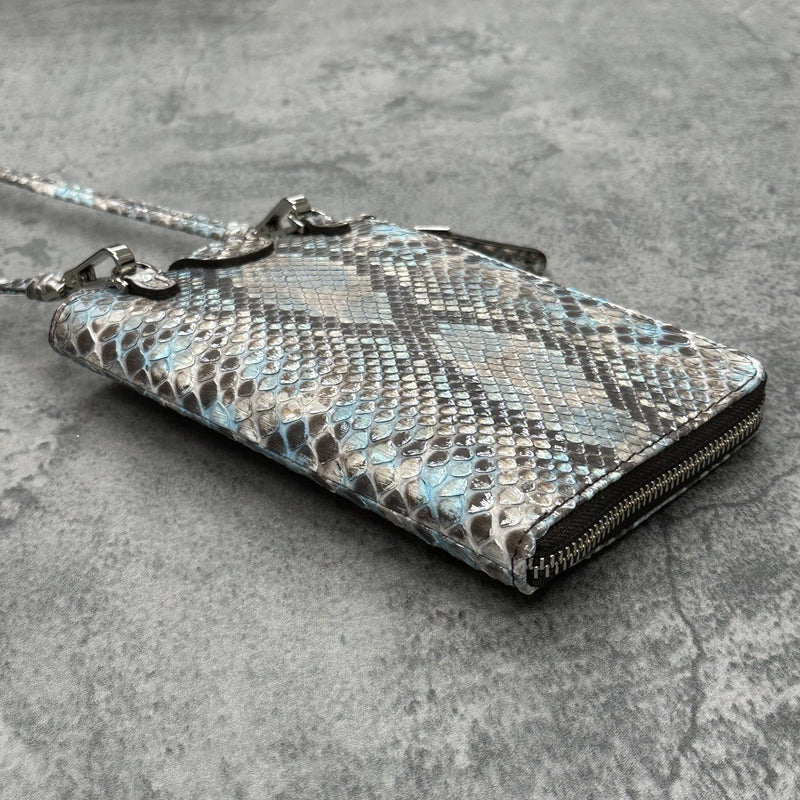 パイソンのスマホショルダー