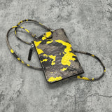 パイソンのスマホショルダー