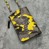 パイソンのスマホショルダー