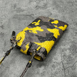 パイソンのスマホショルダー