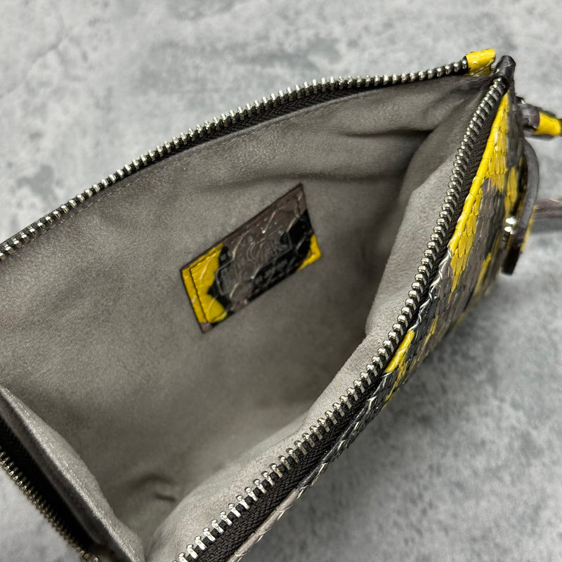 パイソンのスマホショルダー