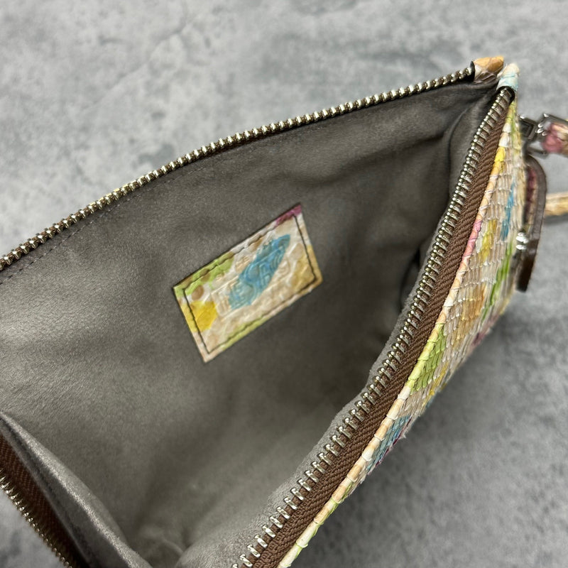 パイソンのスマホショルダー