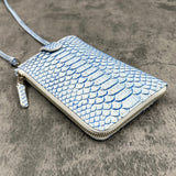 パイソンのスマホショルダー