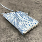 パイソンのスマホショルダー