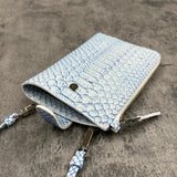 パイソンのスマホショルダー