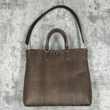 パイソンのトートバッグ