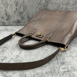 パイソンのトートバッグ