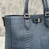 パイソンのトートバッグ