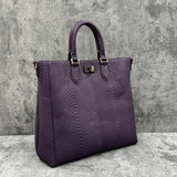 パイソンのトートバッグ