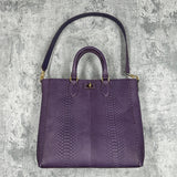 パイソンのトートバッグ