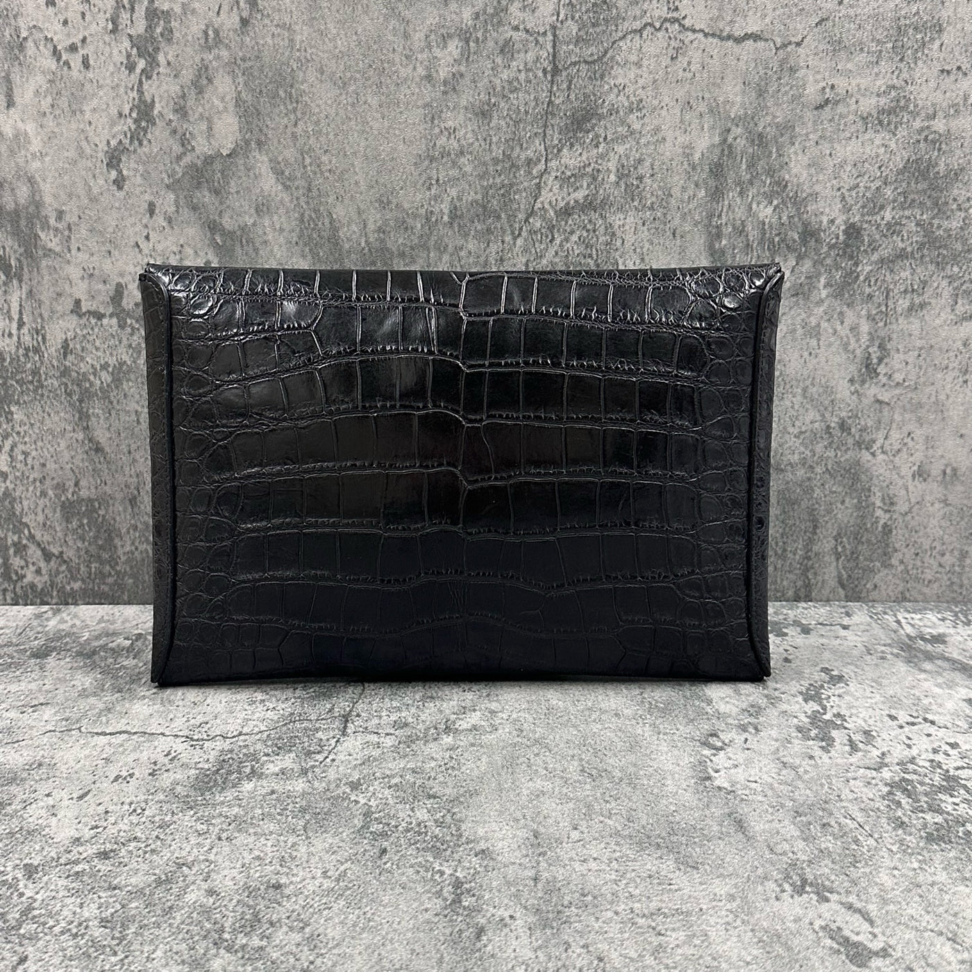 クロコダイル クラッチバッグ CHIC - BLACK/ブラック – Le'sac