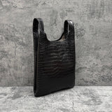 クロコダイル トートバッグ COLOGY-S - BLACK/ブラック