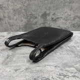 クロコダイル トートバッグ COLOGY-S - BLACK/ブラック