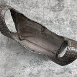 クロコダイル トートバッグ COLOGY-S - GREY/グレー