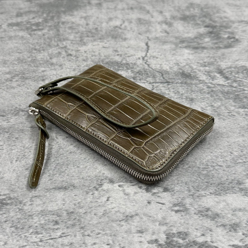 クロコダイル トートバッグ COLOGY-S - KHAKI/カーキ