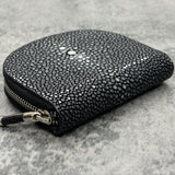 エイ革を使用した小銭入れ