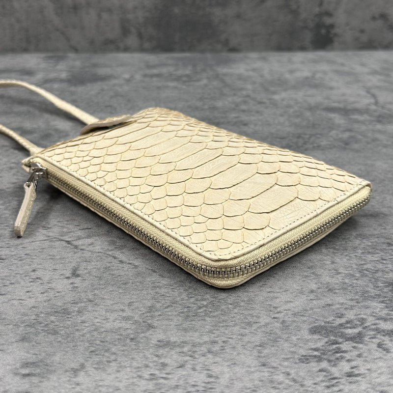 パイソン スマホショルダー CAPRI - CREAM/クリーム