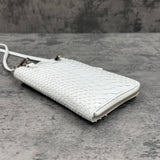 パイソン スマホショルダー CAPRI - WHITE/ホワイト