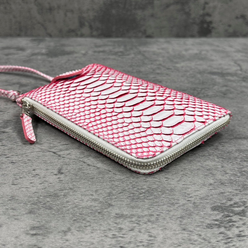 パイソン スマホショルダー CAPRI - WHITE＆RED/ホワイト＆レッド