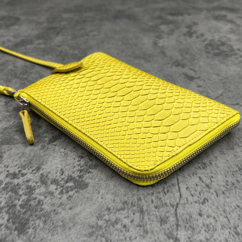 パイソン スマホショルダー CAPRI - YELLOW/イエロー