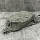 象革のボディバッグ