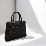 クロコダイルのミニブリーフバッグ