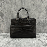 クロコダイルのミニブリーフバッグ