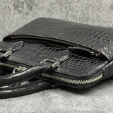 クロコダイルのミニブリーフバッグ