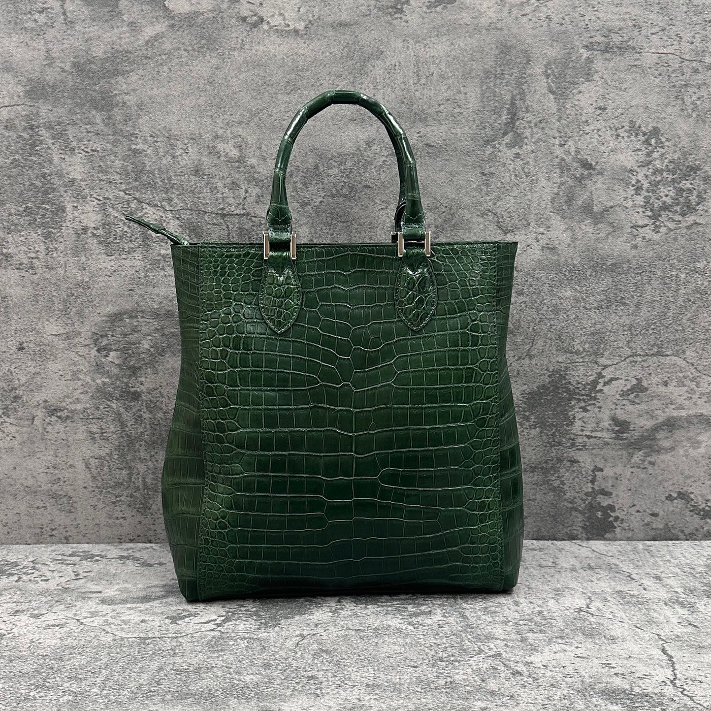 クロコダイル トートバッグ LIBIA - GREEN/グリーン – Le'sac