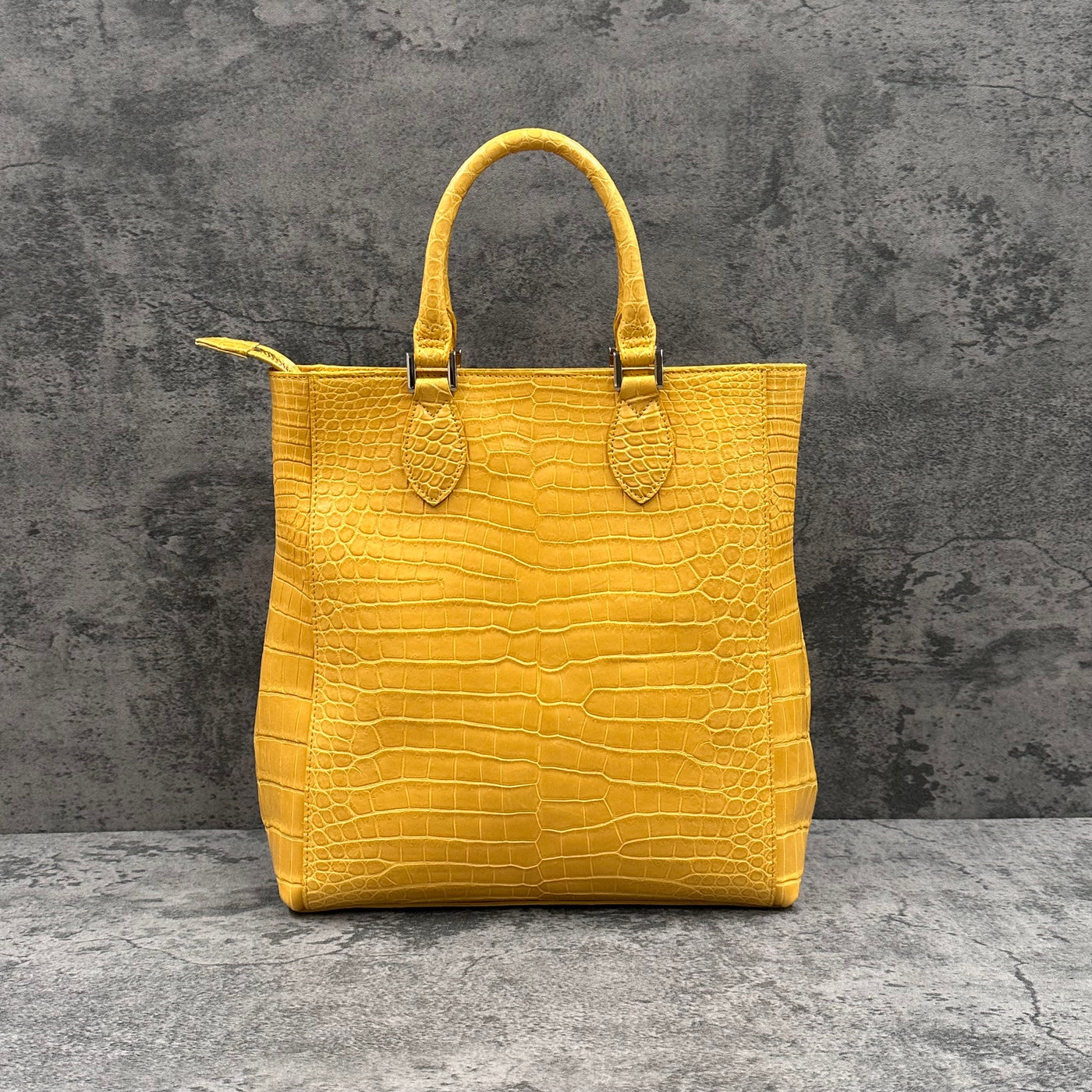 クロコダイル トートバッグ LIBIA - MUSTARD/マスタード – Le'sac